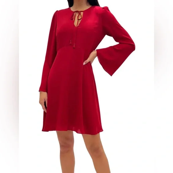 sam edelman short dresses Sam Edelman Side Pleated Mini Dress